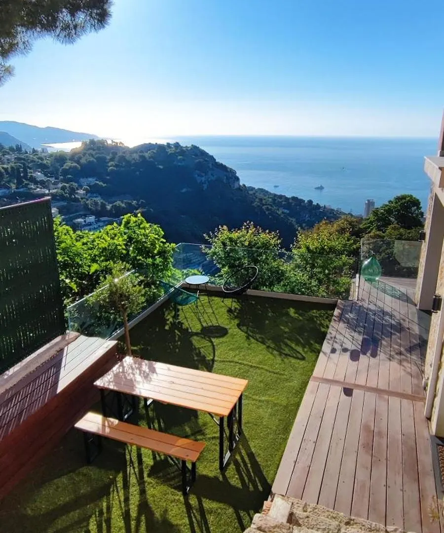Exceptional Sea View Apartment, Monaco 15 Min 拉杜尔比 公寓