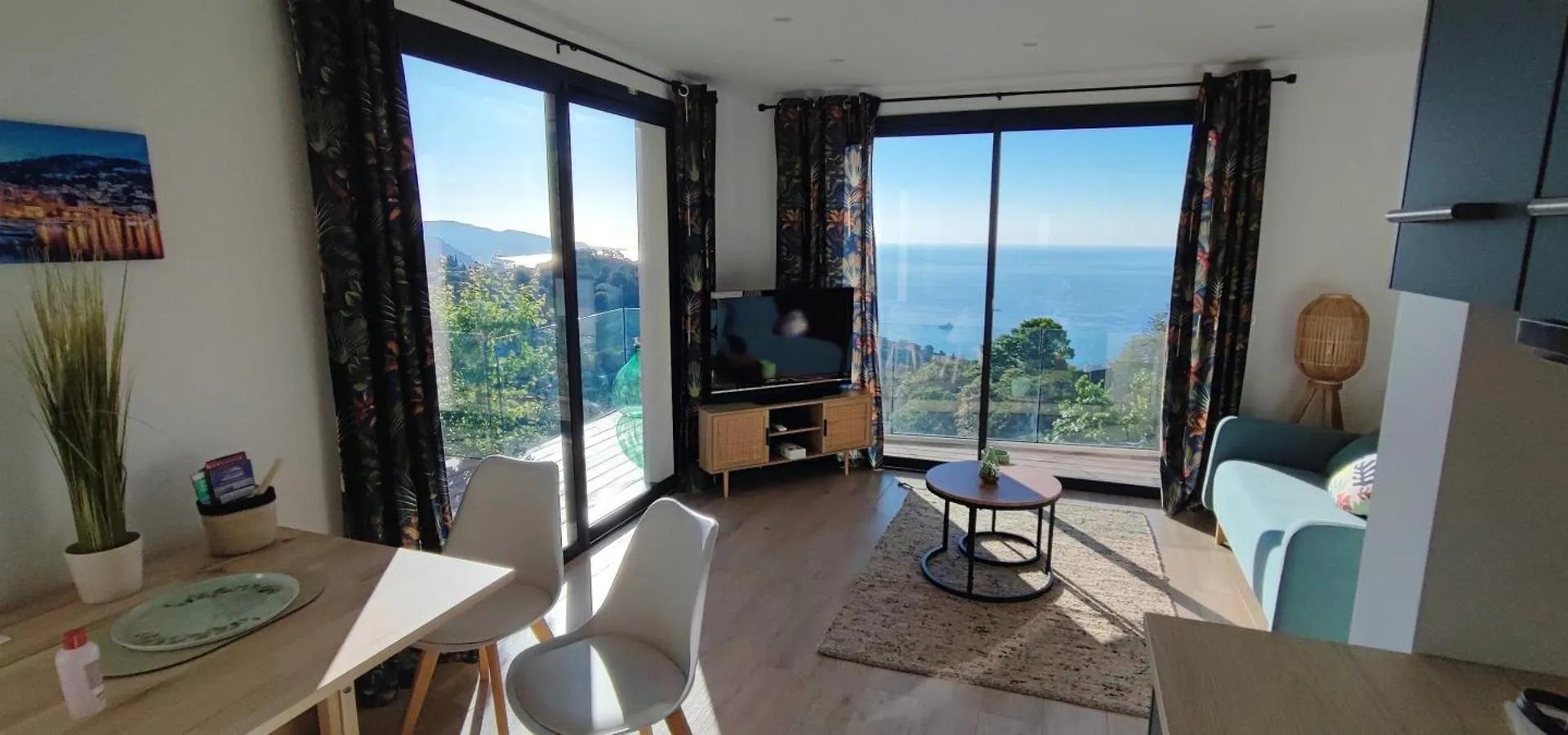 公寓 Exceptional Sea View Apartment, Monaco 15 Min 拉杜尔比